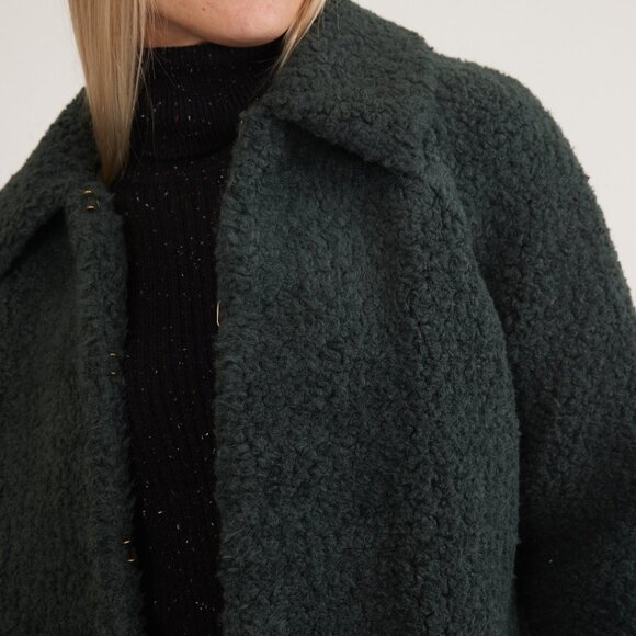 Marine Layer Aspen Coat in Green Gables - Picture 1 of 3